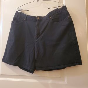 JONES SPORTS Stretch Cotton Navy Shorts